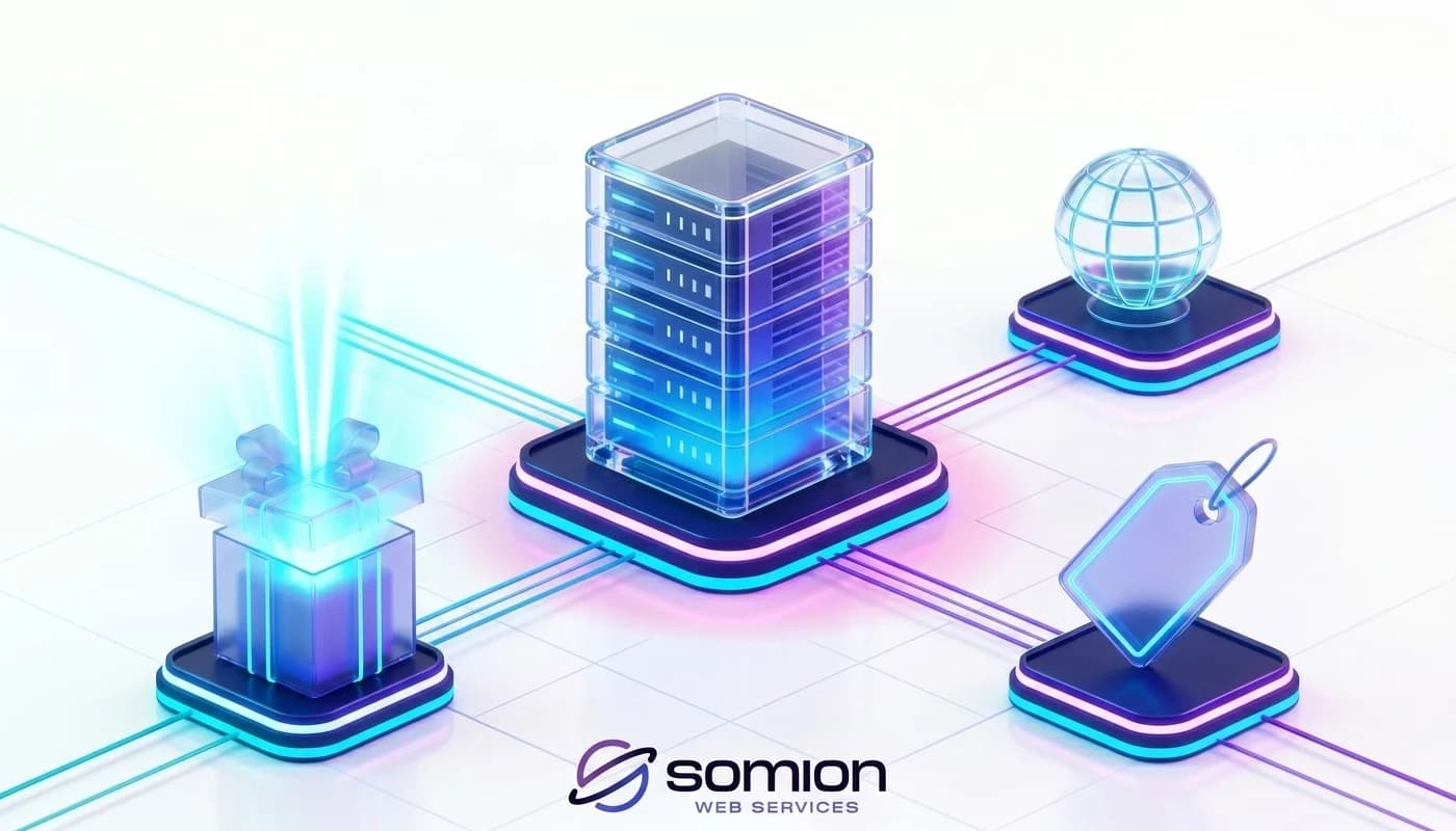 Webhosting mit kostenloser Domain